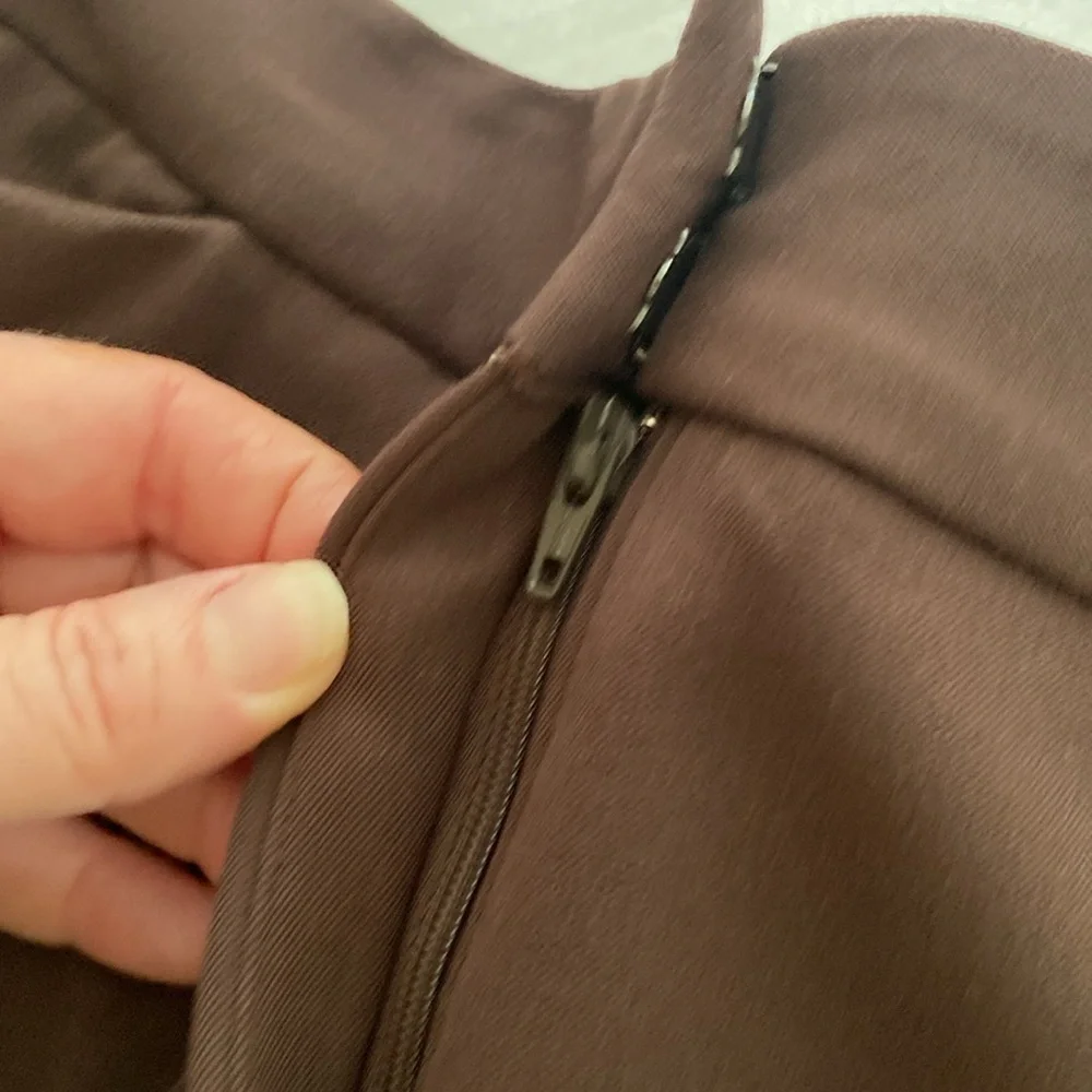 Liz Claiborne Sloane style business casual dress pants button/zip closure Sz 10
